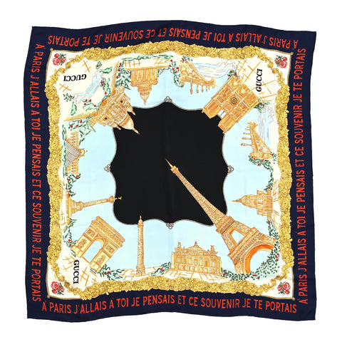 Silk Memories of Paris Scarf