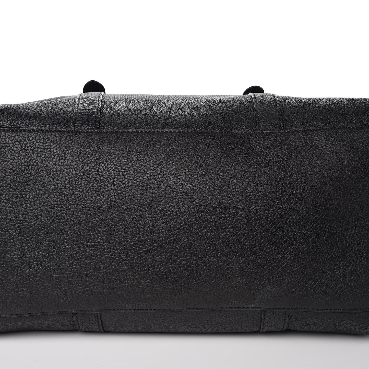 Pebbled Calfskin Carry On Duffle Black
