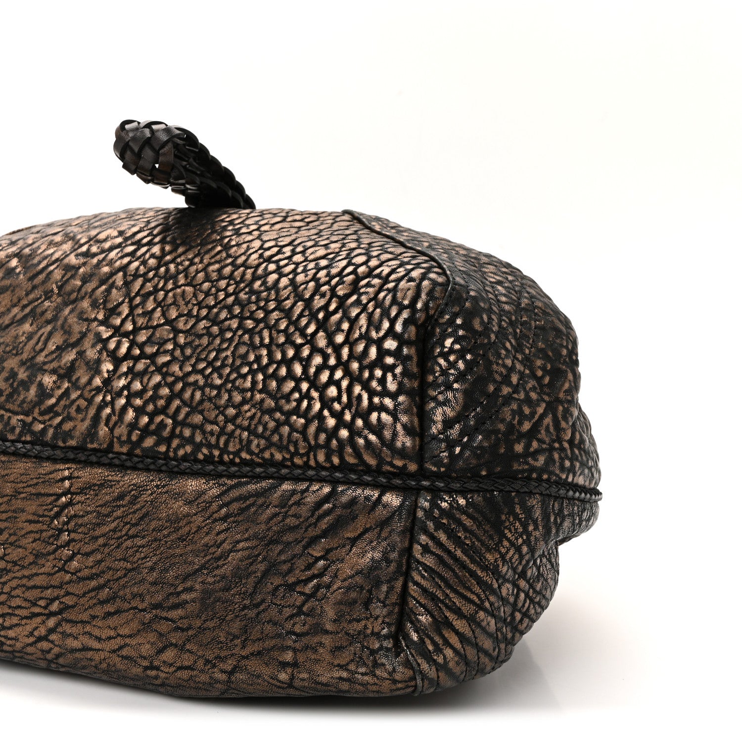 Fendi Metallic Nappa Small Spy Bronze Black 17 of 17