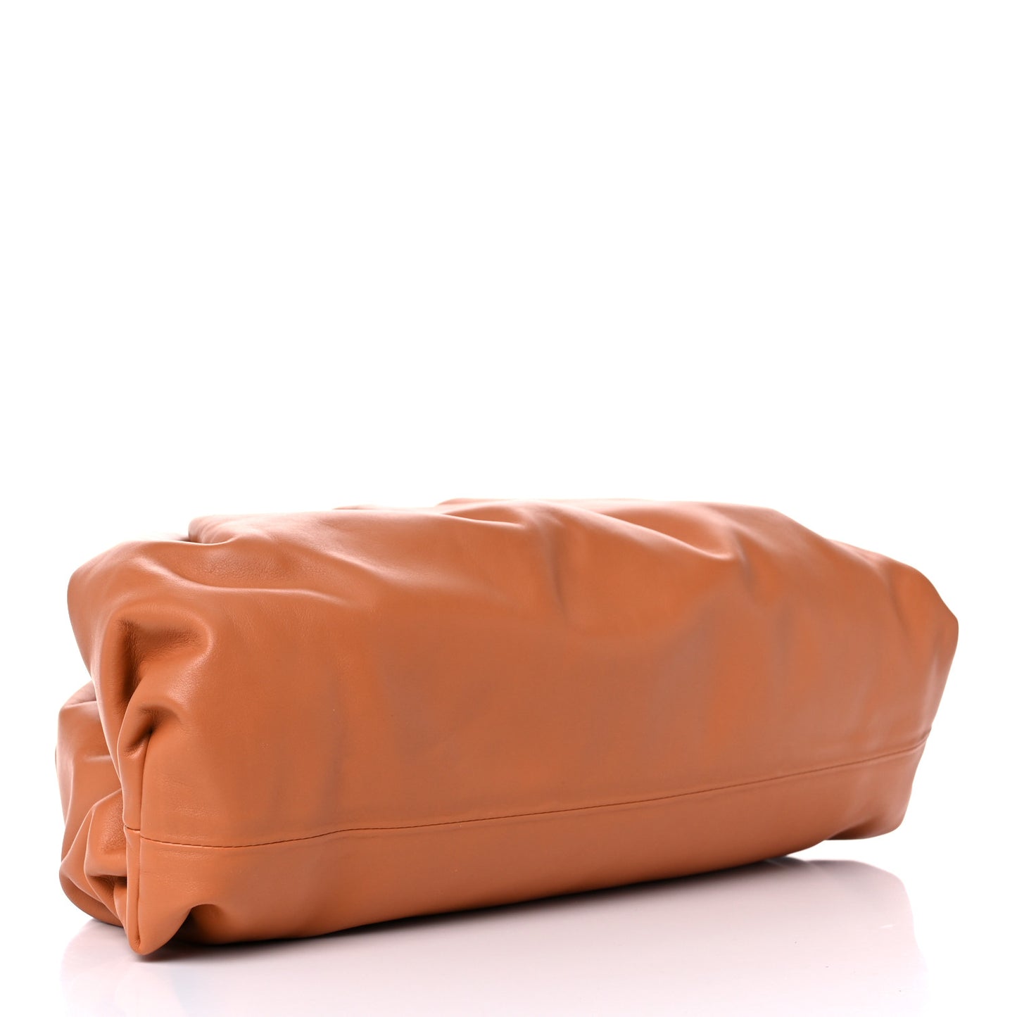 Smooth Butter Calf The Pouch Oversized Clutch Clay