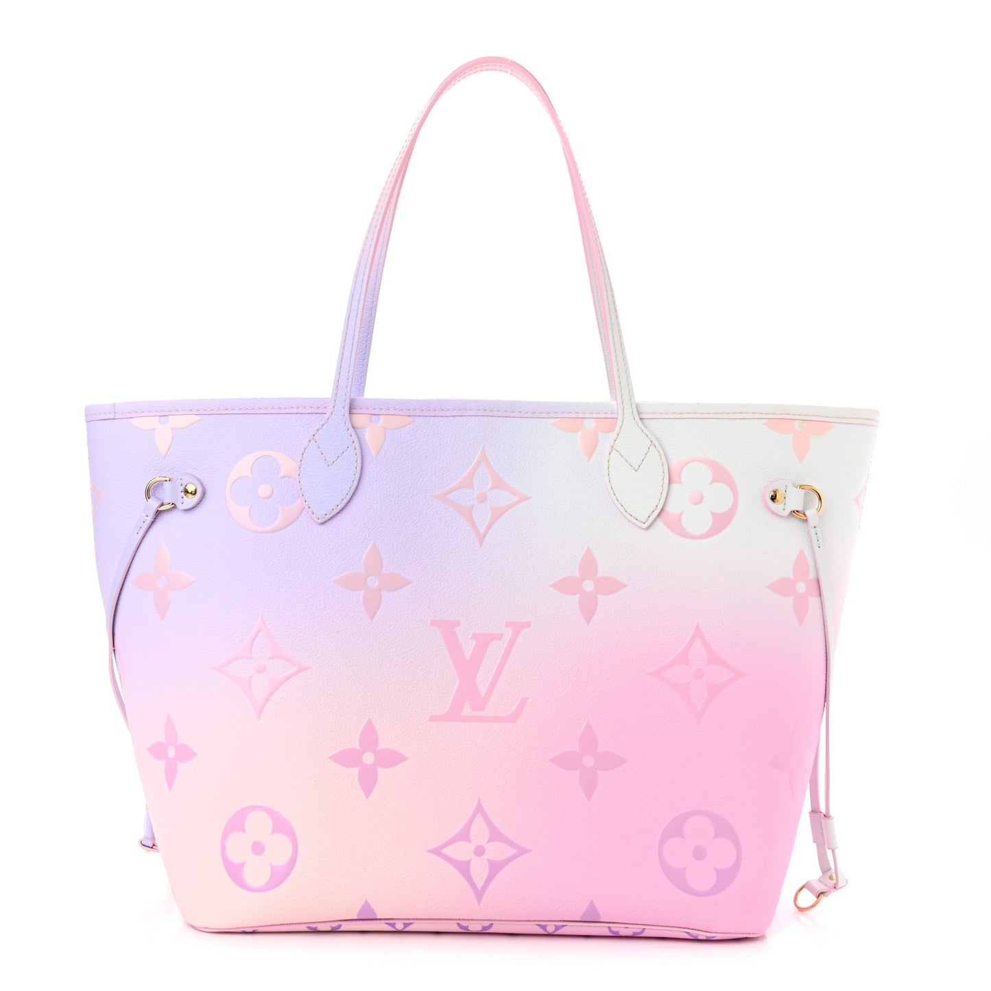 Monogram Giant Spring In The City Neverfull MM Sunrise Pastel