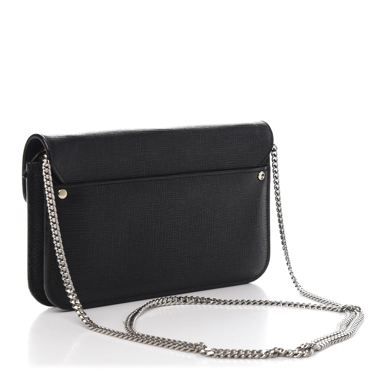 Proenza Schouler New Linosa PS11 Chain Wallet Black 3 of 11