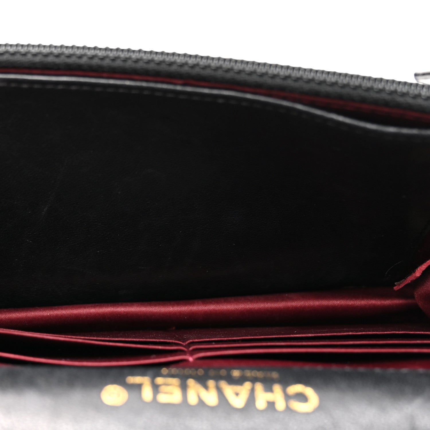 Chanel Lambskin Quilted Golden Class Wallet on Chain WOC Black 14 of 15