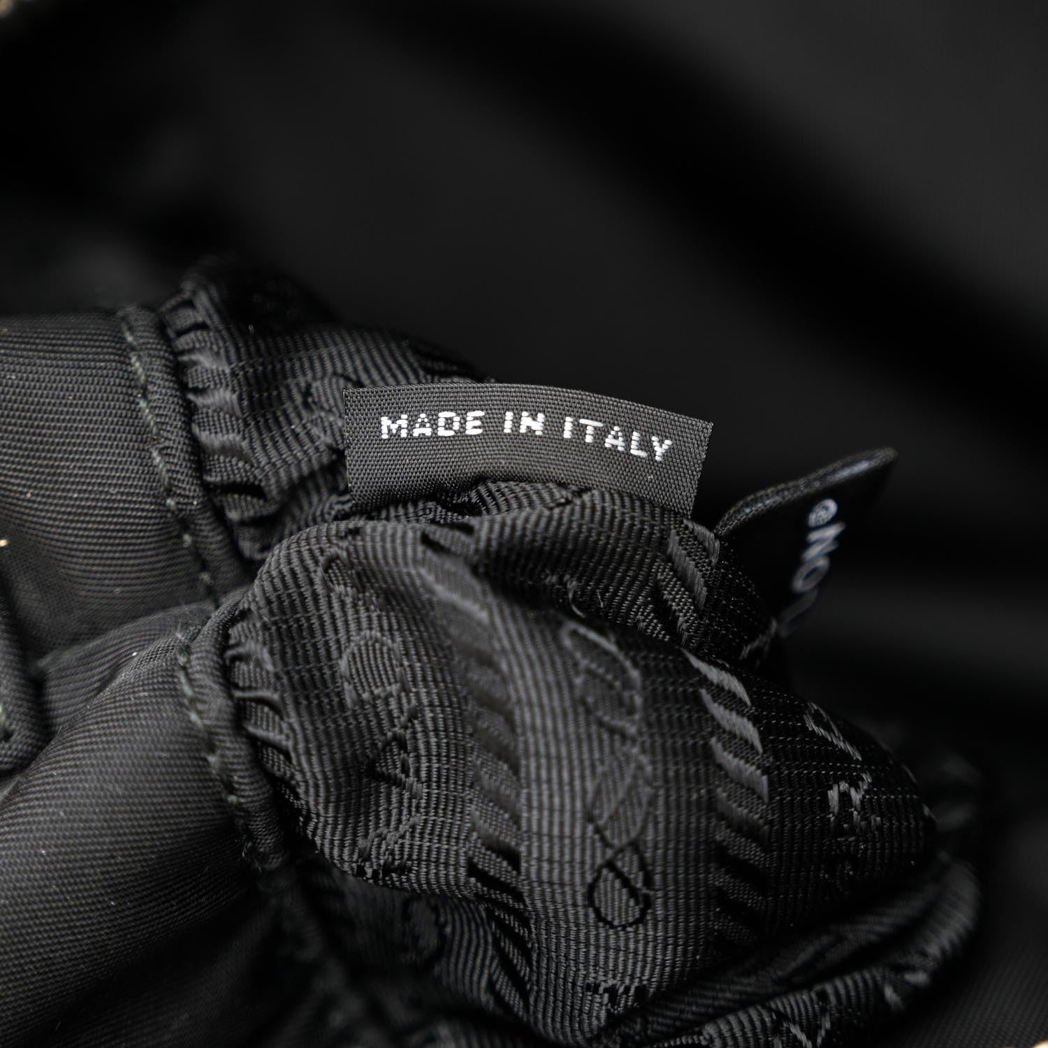 Prada Re-Nylon Nappa Triangle Quilted Padded Small Double Handled Zip Tote Black 7 of 16