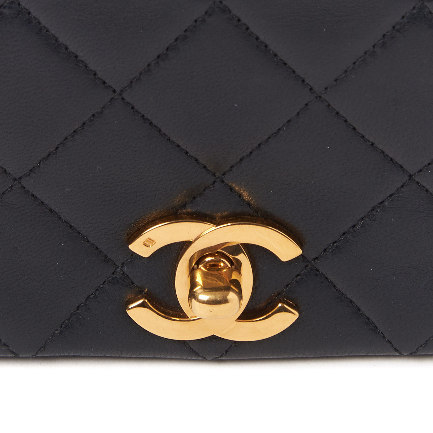Chanel Lambskin Quilted Small Single Flap Black 8 of 10