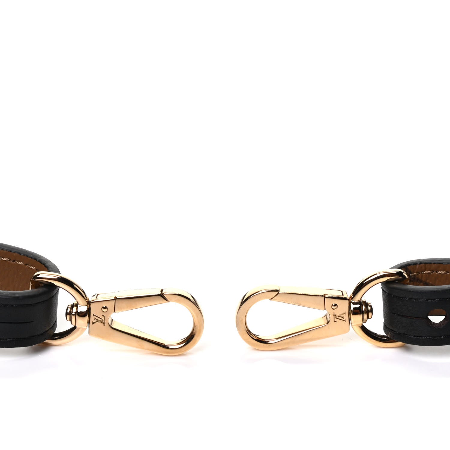 Louis Vuitton Reverse Monogram Bandouliere Shoulder Strap XL Black 3 of 3