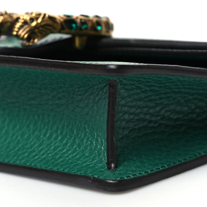 Gucci Calfskin Super Mini Dionysus Shoulder Bag Emerald 9 of 9