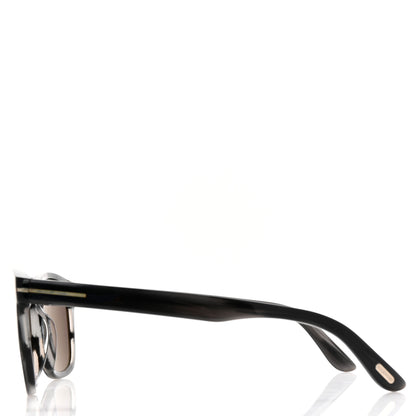 Tom Ford Acetate Square Eric Sunglasses TF595 Grey 2 of 7