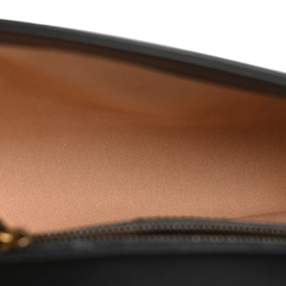 Gucci Calfskin Matelasse Small GG Marmont Shoulder Bag Black 5 of 11