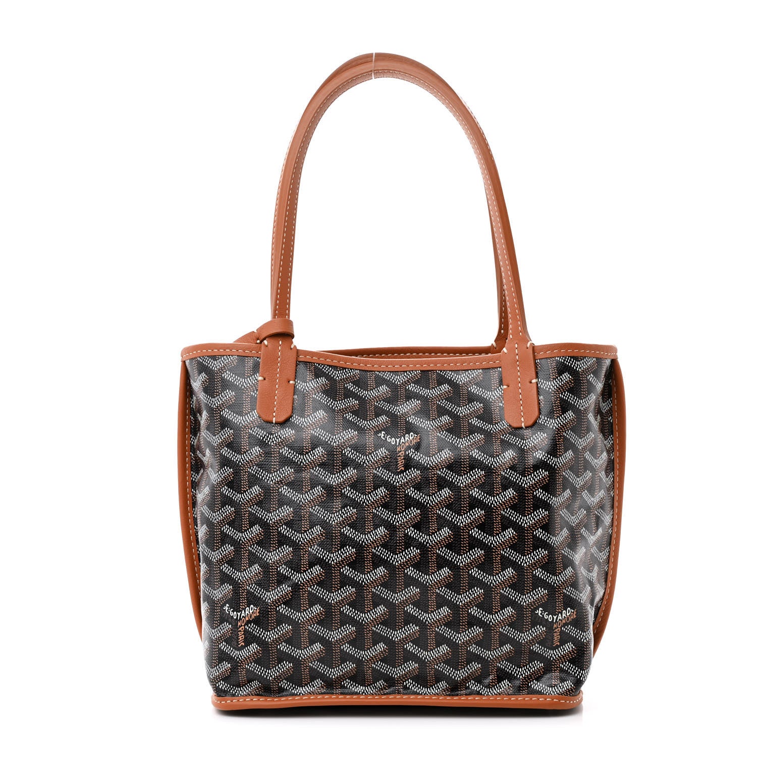 Goyard Goyardine Reversible Mini Anjou Black Gold 1 of 18