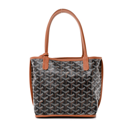 Goyard Goyardine Reversible Mini Anjou Black Gold 1 of 18
