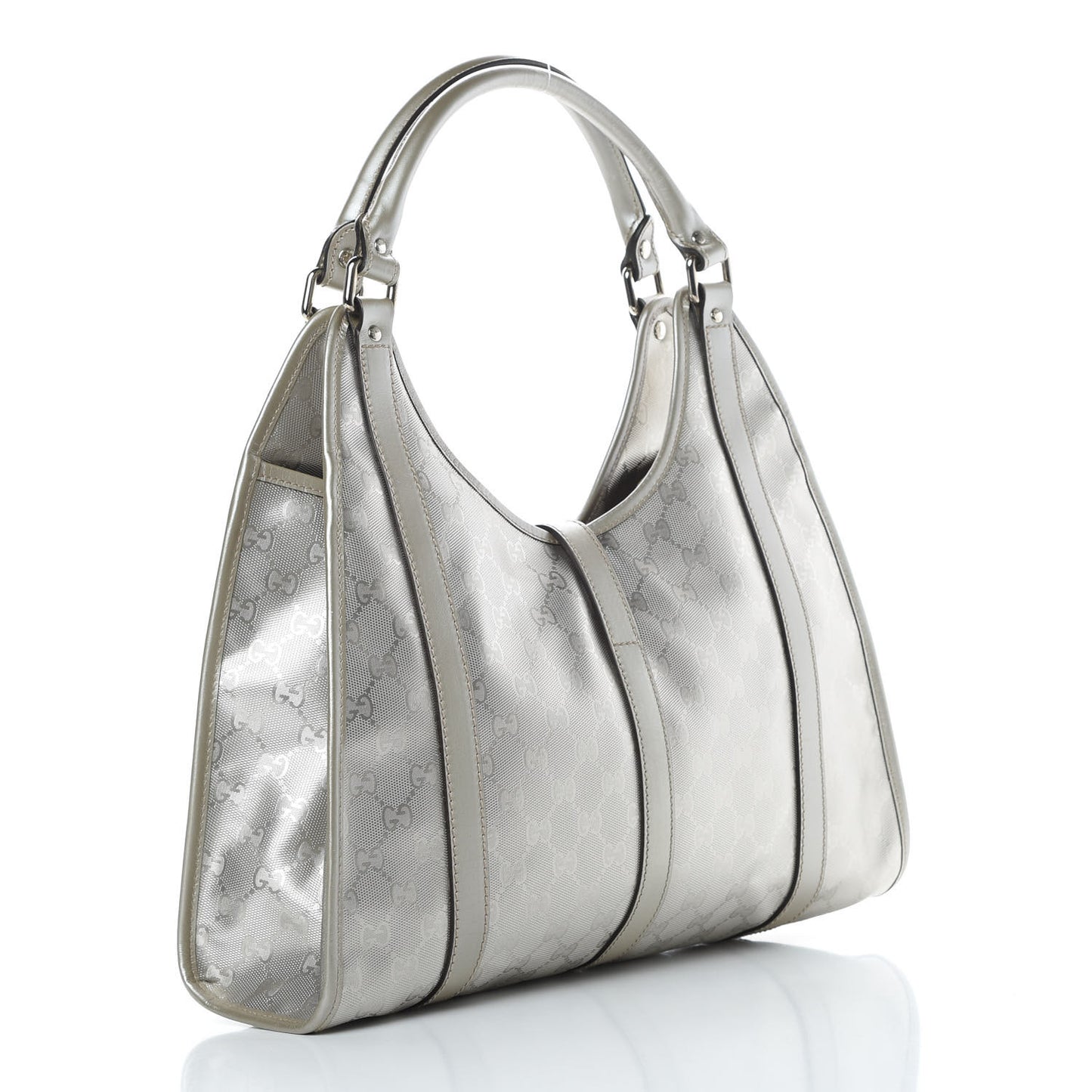 Imprime Monogram Medium Joy Shoulder Bag Silver