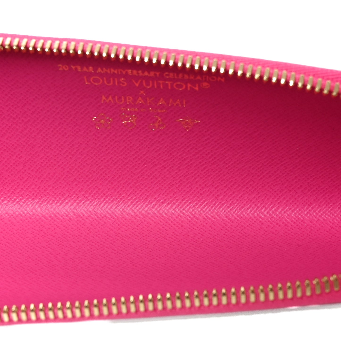 LV X TM Monogram Multicolor Charlotte Pencil Pouch Fuchsia