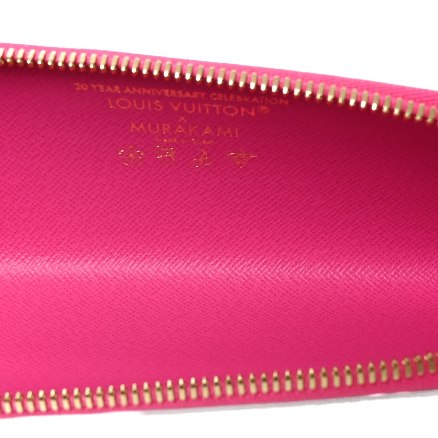 Louis Vuitton LV X TM Monogram Multicolor Charlotte Pencil Pouch Fuchsia 5 of 7