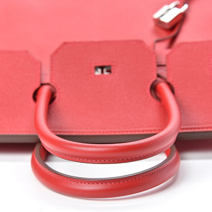 Hermes Epsom Birkin 35 Rouge Casaque 10 of 39