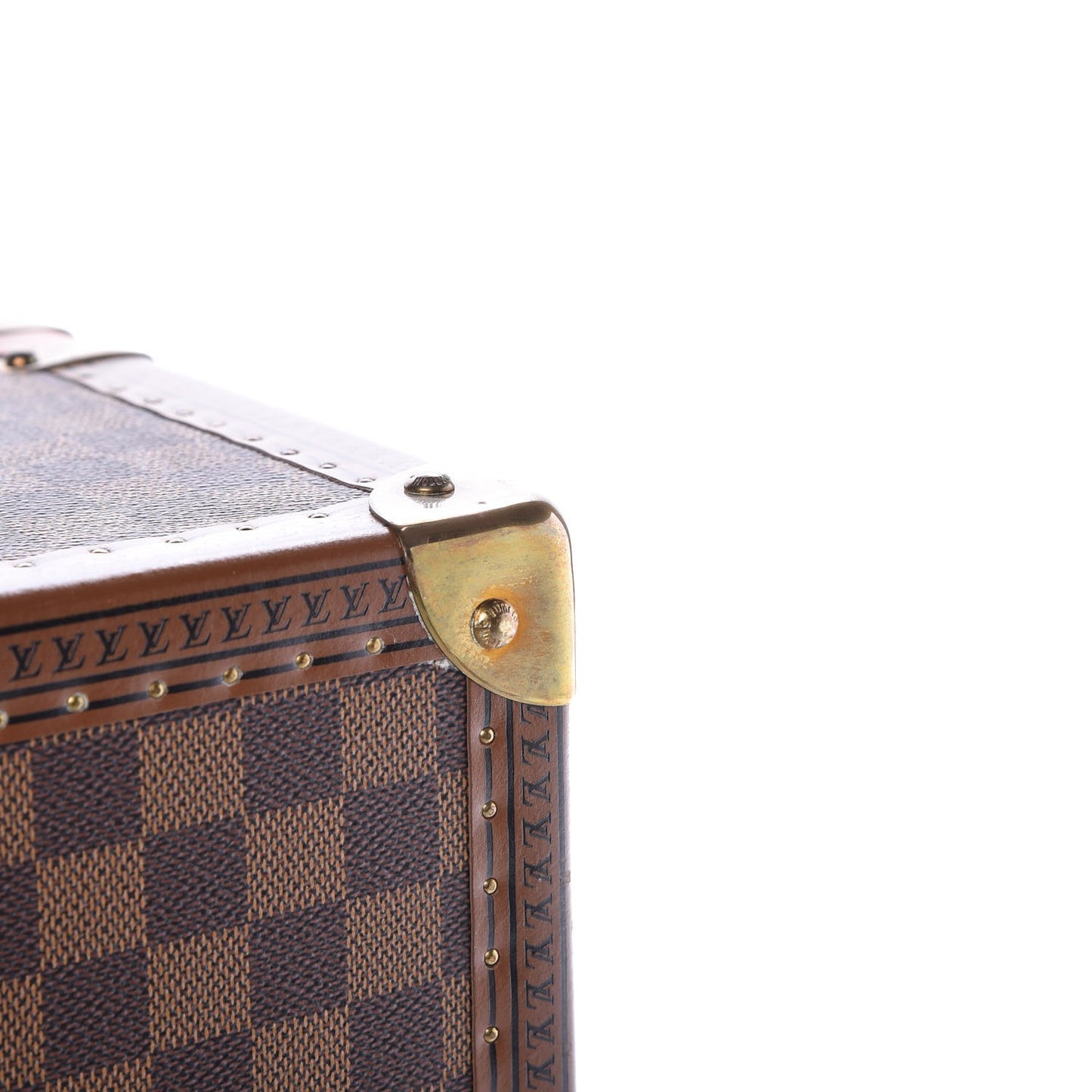 Damier Ebene Boite Bouteilles et Glace Beauty Train Case
