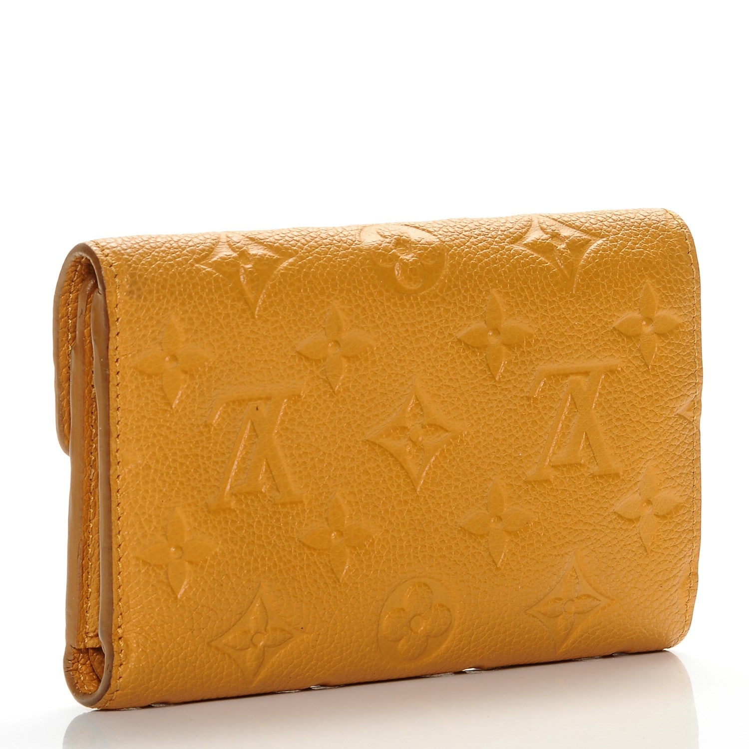 Louis Vuitton Empreinte Compact Curieuse Wallet Safran 3 of 6