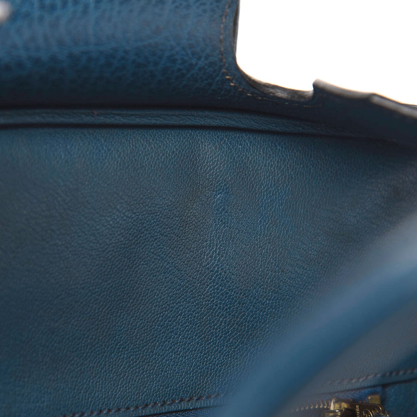 Chevre Mysore Birkin 30 Bleu De Prusse