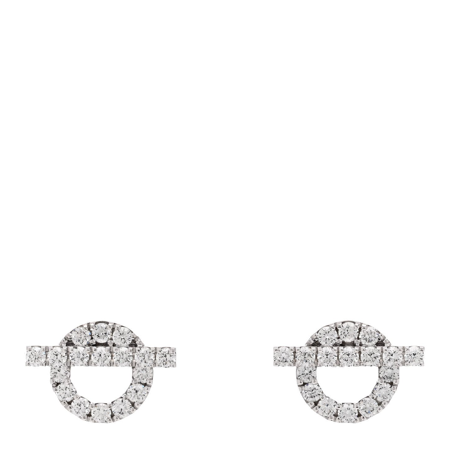 18K White Gold Diamond Finesse Earrings