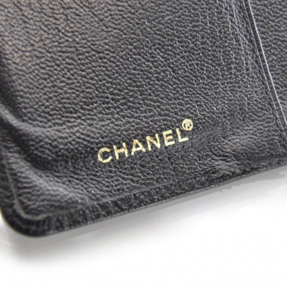 Chanel Leather Yen Wallet Black 6 of 8