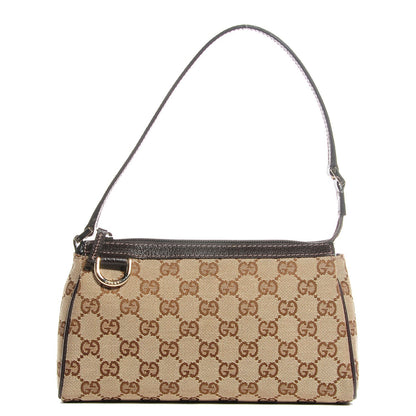 Gucci Monogram D Ring Cosmetic Case Brown 1 of 7