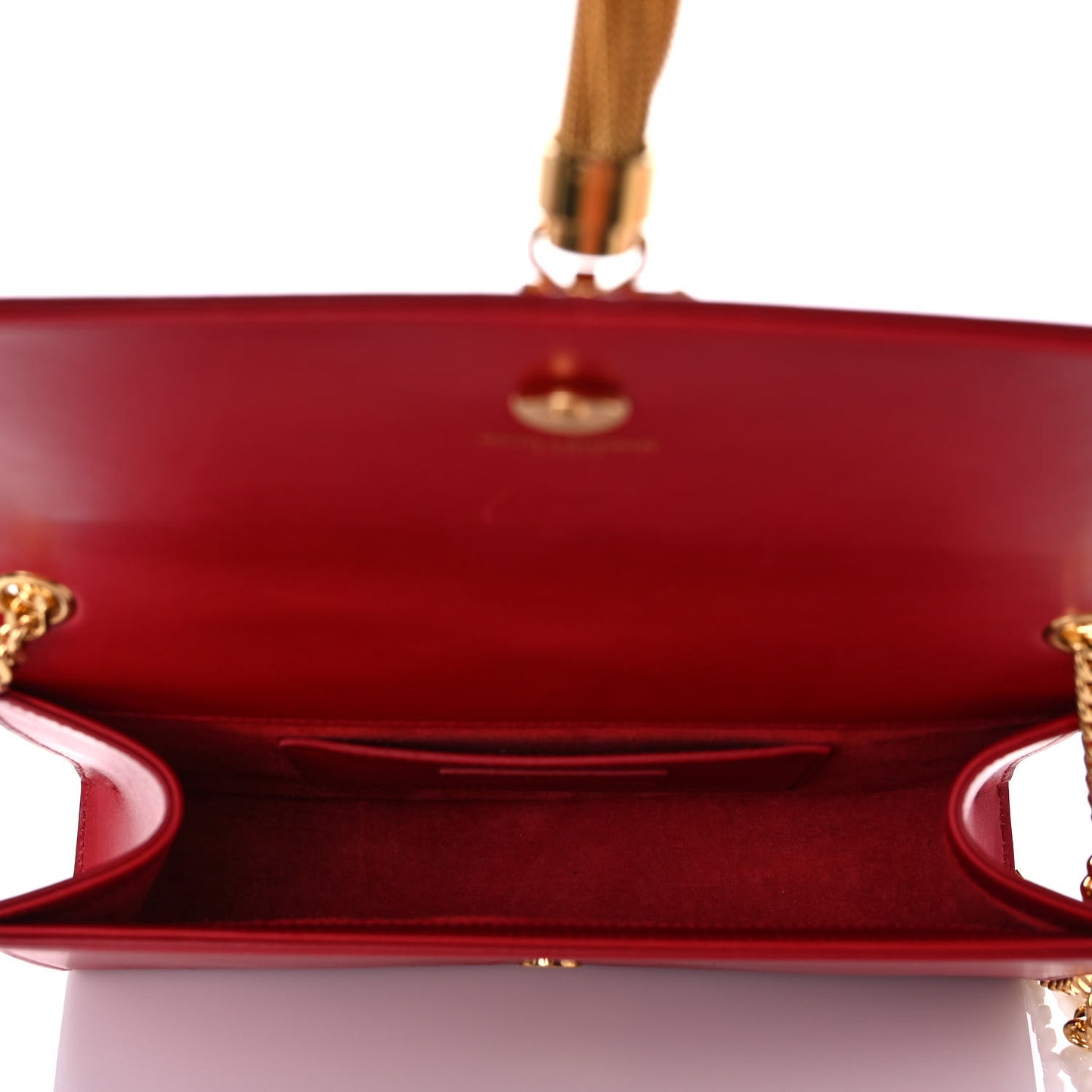 Smooth Calfskin Medium Classic Monogram Kate Tassel Satchel New Lipstick
