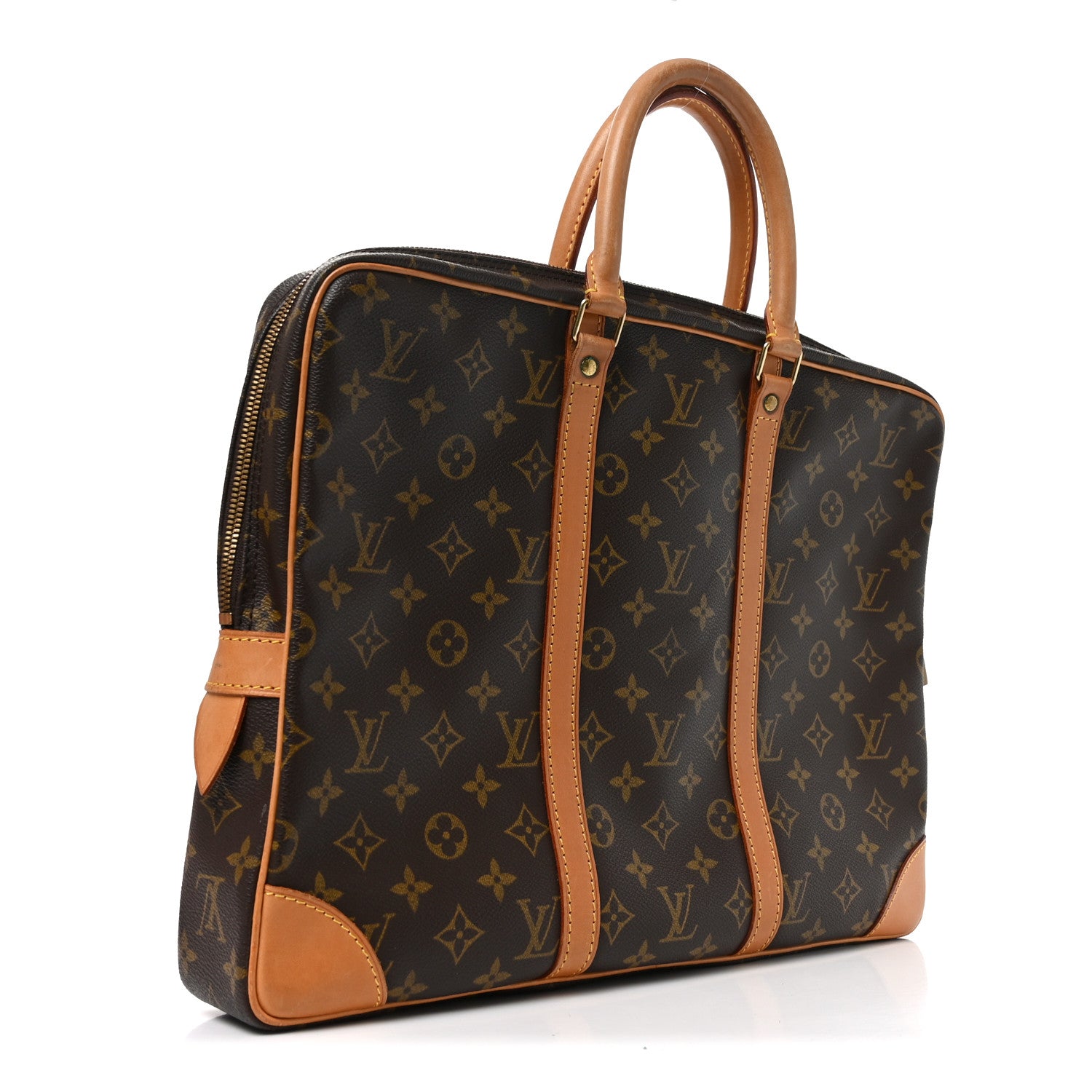 Louis Vuitton Monogram Porte-Documents Voyage Briefcase 2 of 8