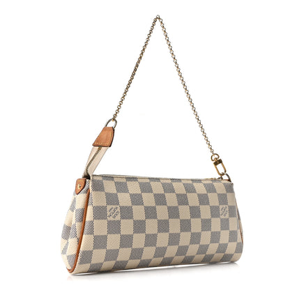 Louis Vuitton Damier Azur Eva Clutch 3 of 9