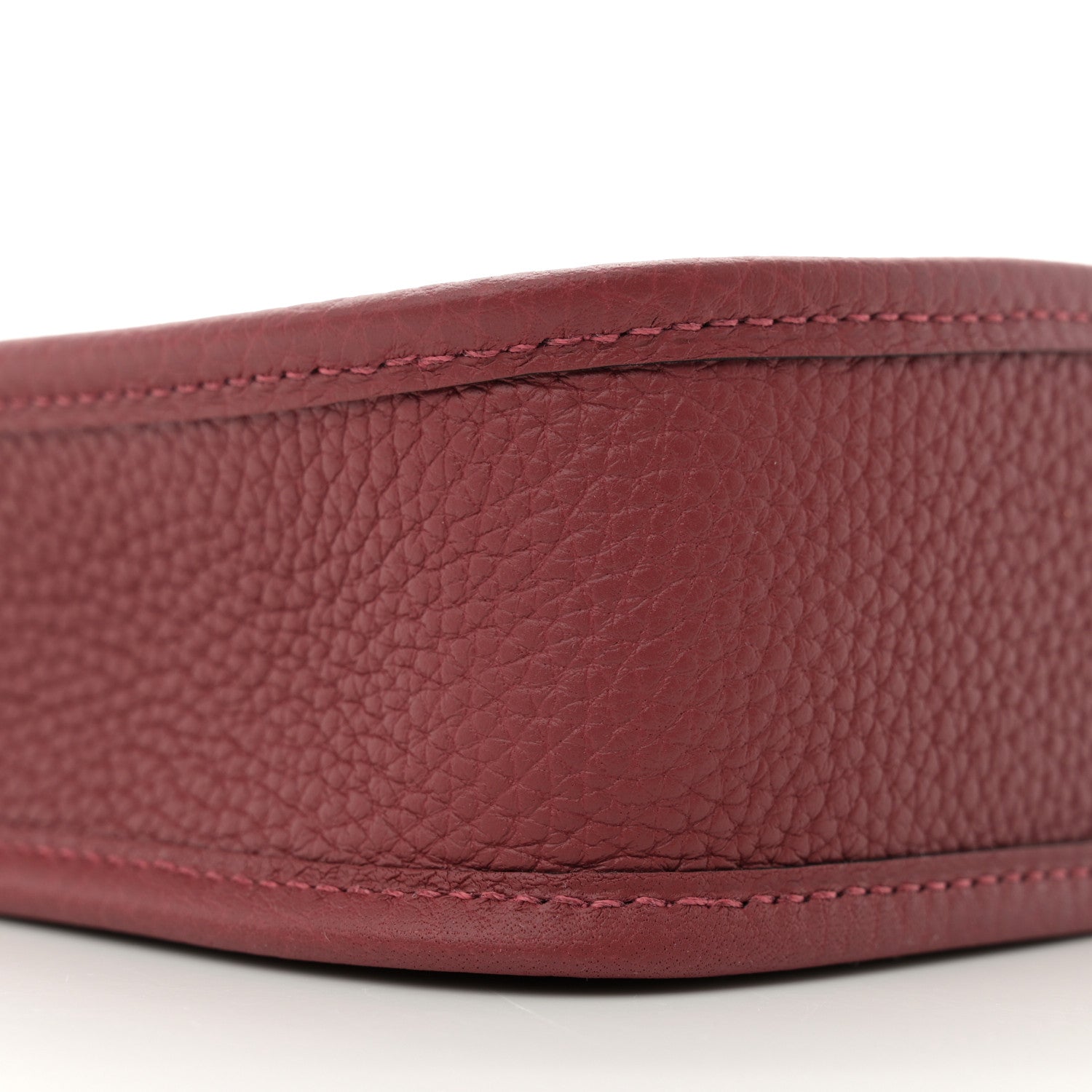 Hermes Taurillon Clemence Amazone Evelyne TPM Rouge H 9 of 11