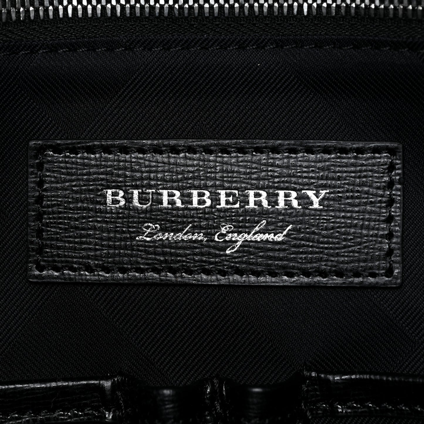 Calfskin Bermondsey Business Briefcase Black