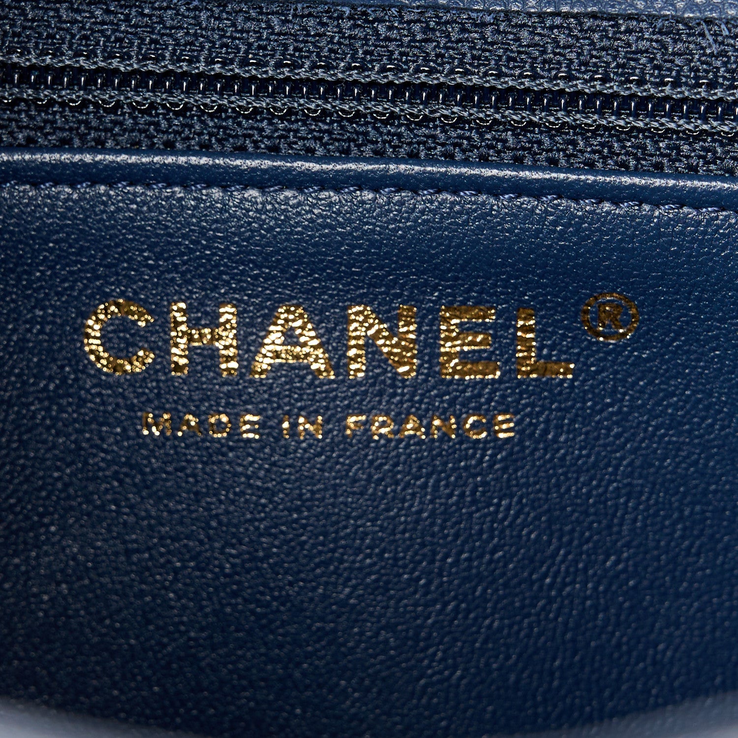 Chanel Caviar Quilted Mini Sweet Classic Flap Navy Blue 7 of 11