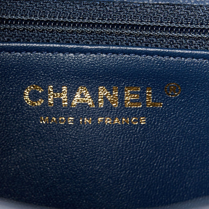 Chanel Caviar Quilted Mini Sweet Classic Flap Navy Blue 7 of 11