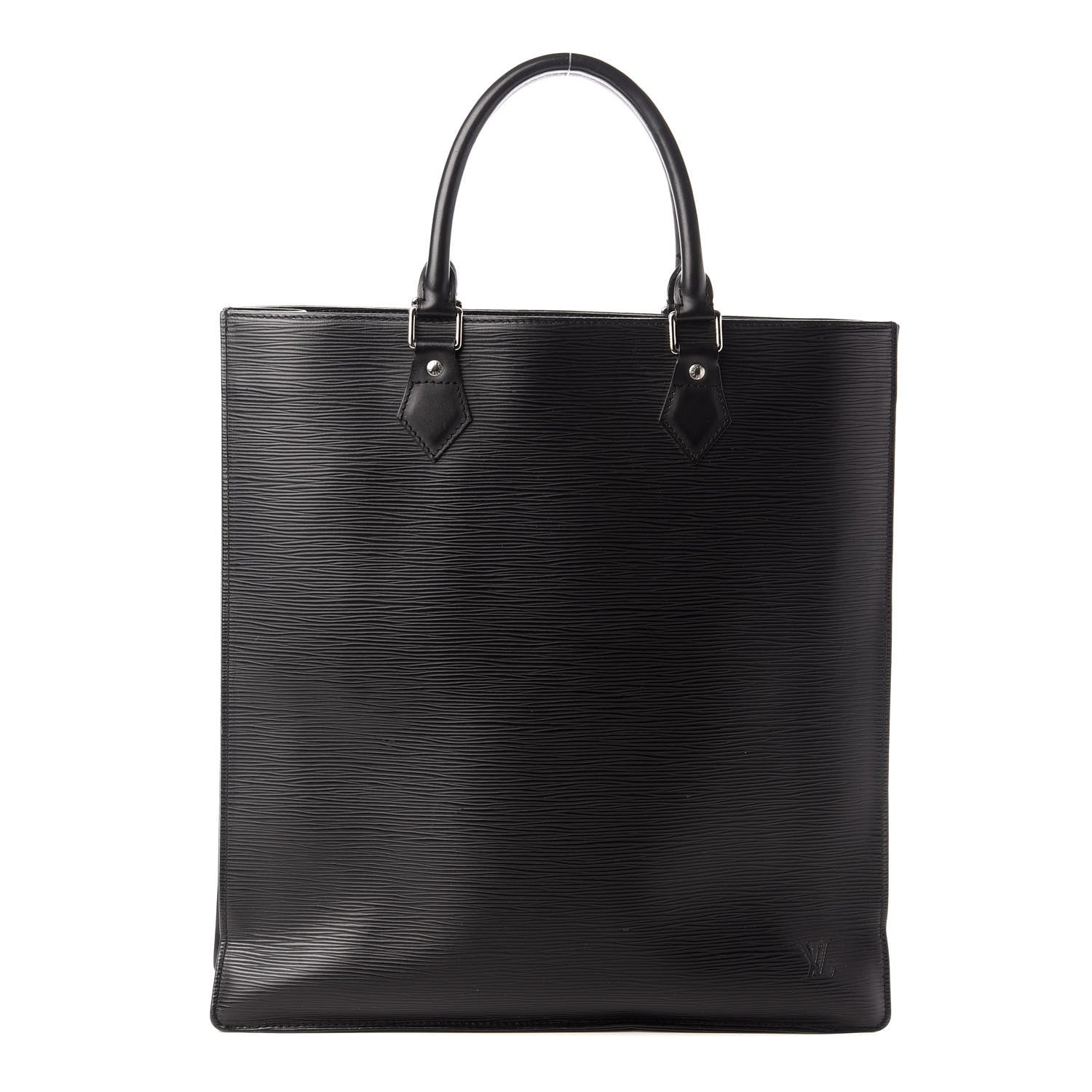 Louis Vuitton Epi Sac Plat GM Black 1 of 9