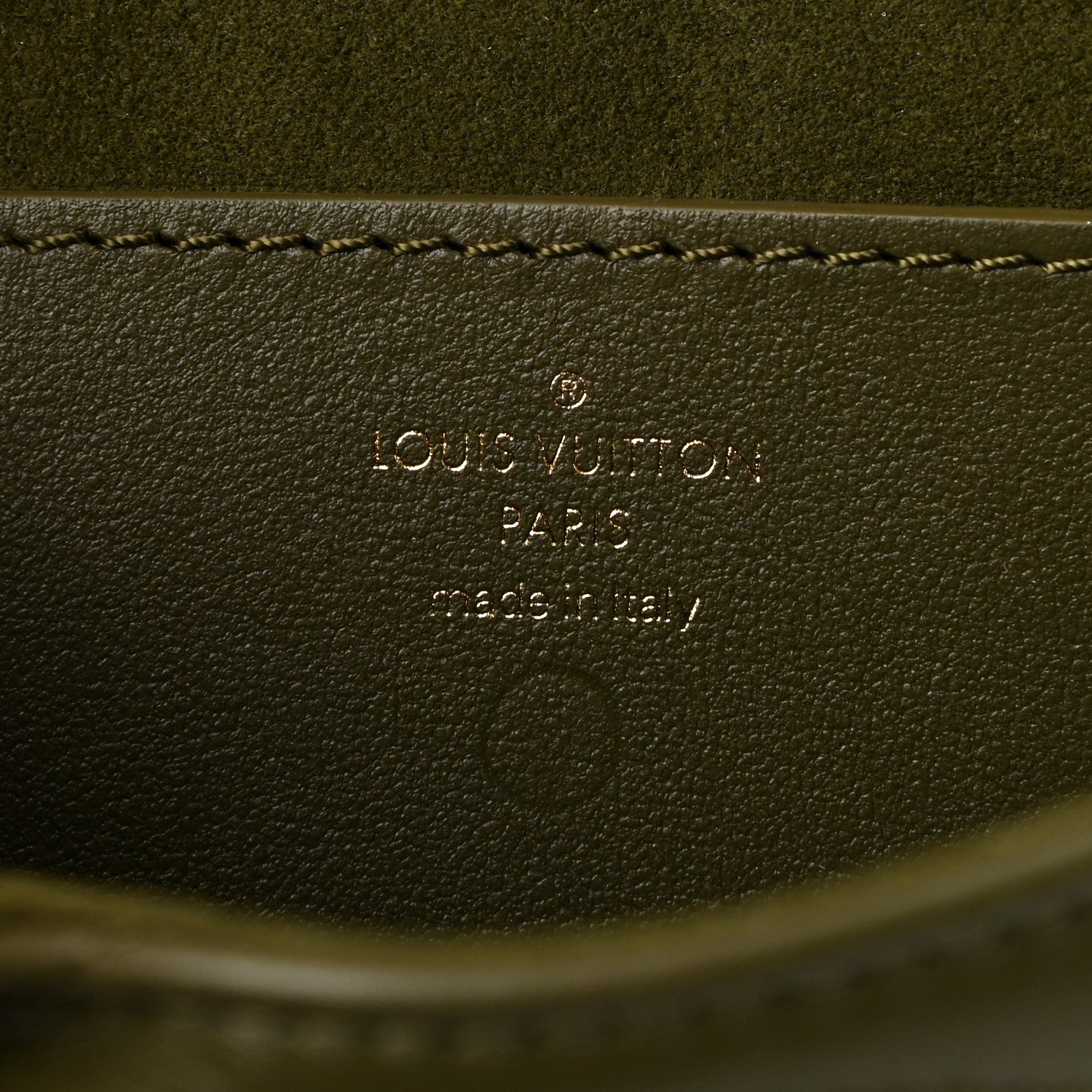 Louis Vuitton Calfskin New Wave Multi Pochette Kaki 6 of 11