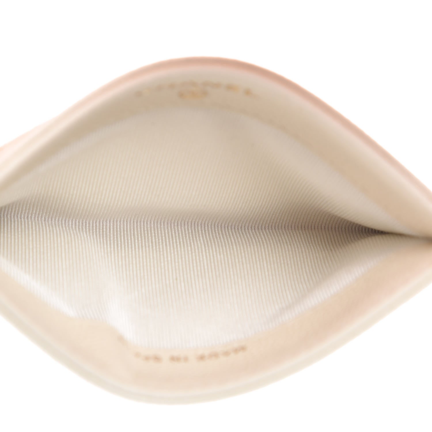 Chanel Caviar Quilted Card Holder White 5 of 9