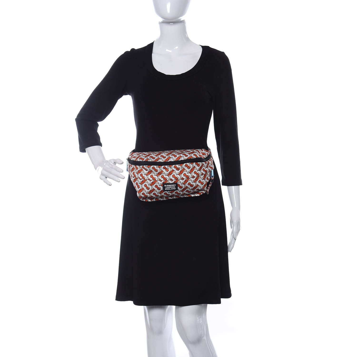 Burberry Nylon Monogram Convertible Bum Bag Vermilion 3 of 10