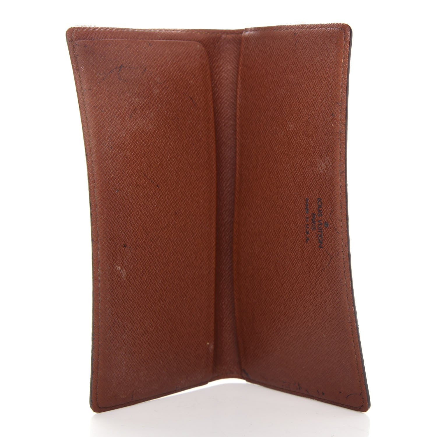 Louis Vuitton Monogram Simple Checkbook Holder Wallet 5 of 8