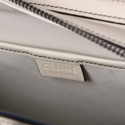 Celine Satin Calfskin Nano Luggage White 6 of 7