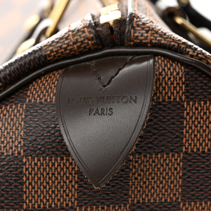 Louis Vuitton Damier Ebene Speedy 30 6 of 10