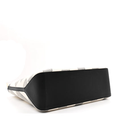 Hermes Swift H Canvas Cabas H En Biais 40 Black Ecru 3 of 9