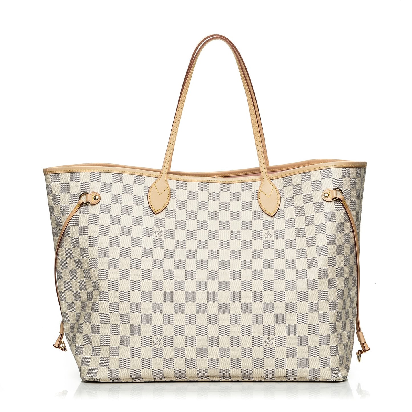 Damier Azur Neo Neverfull GM Rose Ballerine