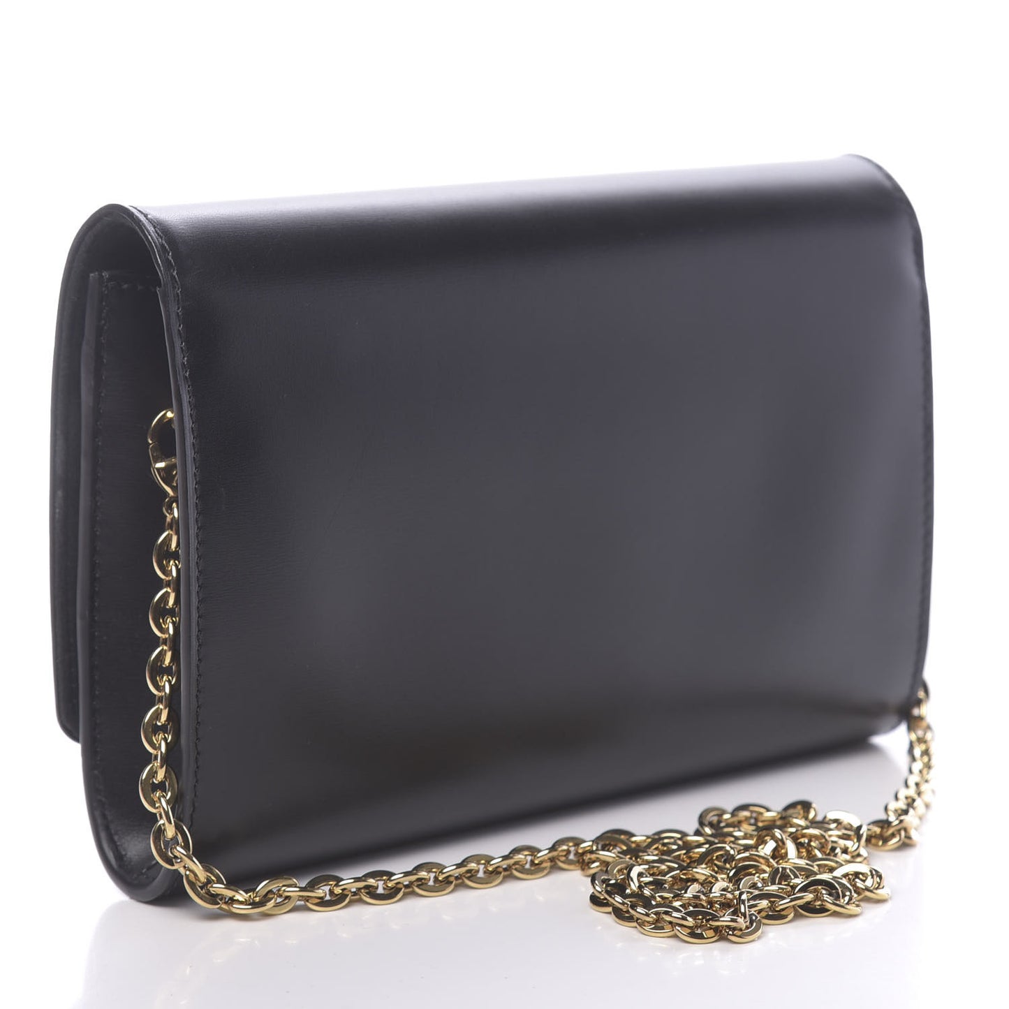 Calfskin Chain Louise GM Black