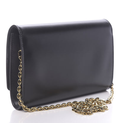 Louis Vuitton Calfskin Chain Louise GM Black 4 of 11