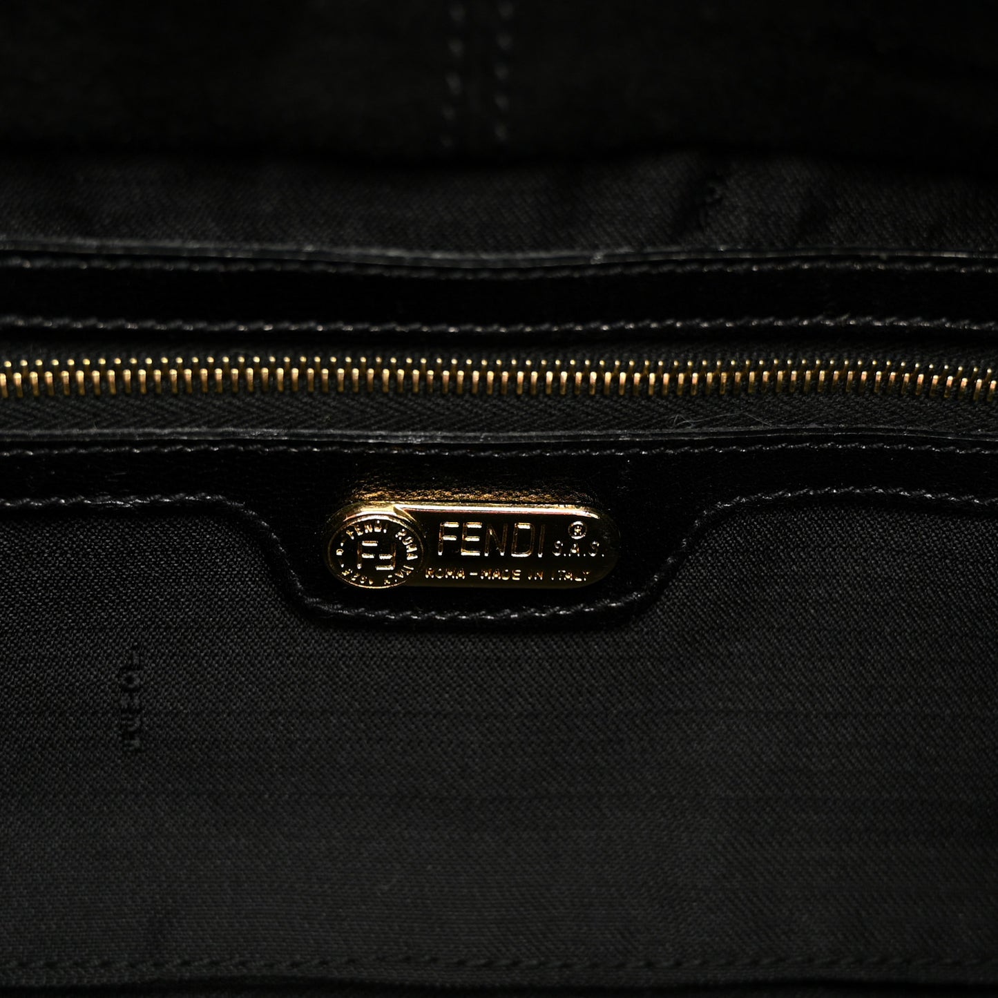 Suede Baguette Black
