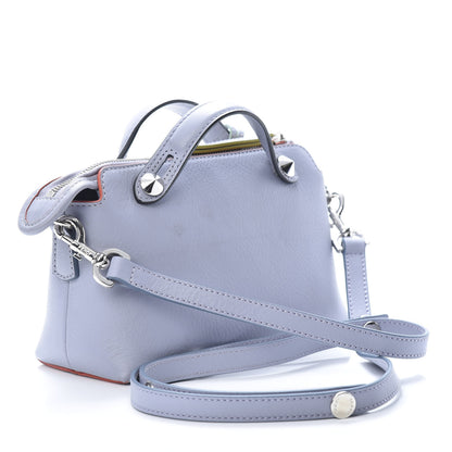 Fendi Vitello Dolce Studded Mini By The Way Boston Bag Light Purple Multicolor 3 of 13