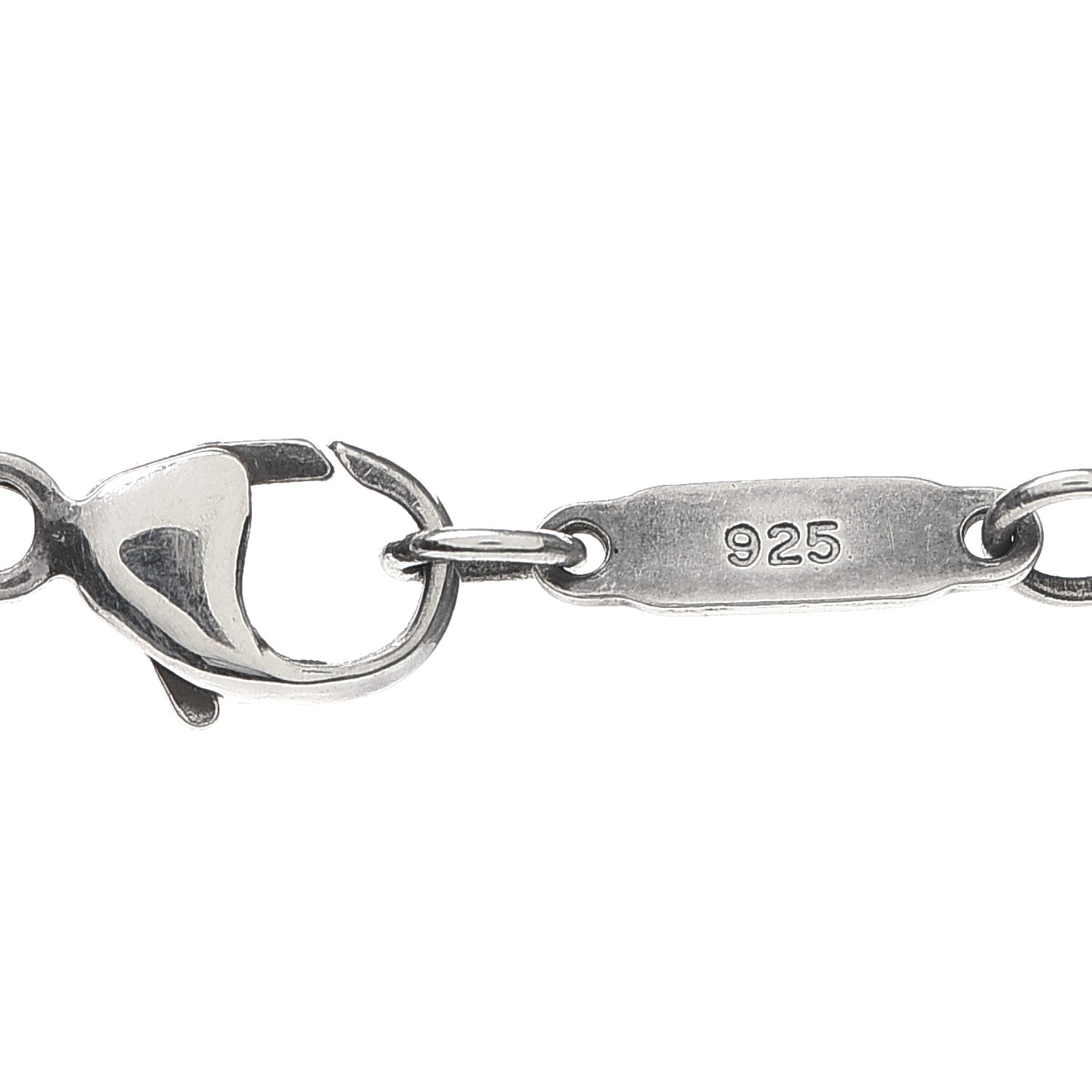 Tiffany Sterling Silver Puffed Heart Pendant Necklace 4 of 6