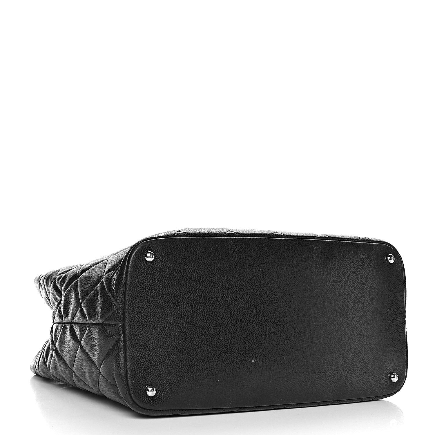 Chanel Caviar Quilted CC Timeless Soft Tote Black 4 of 14