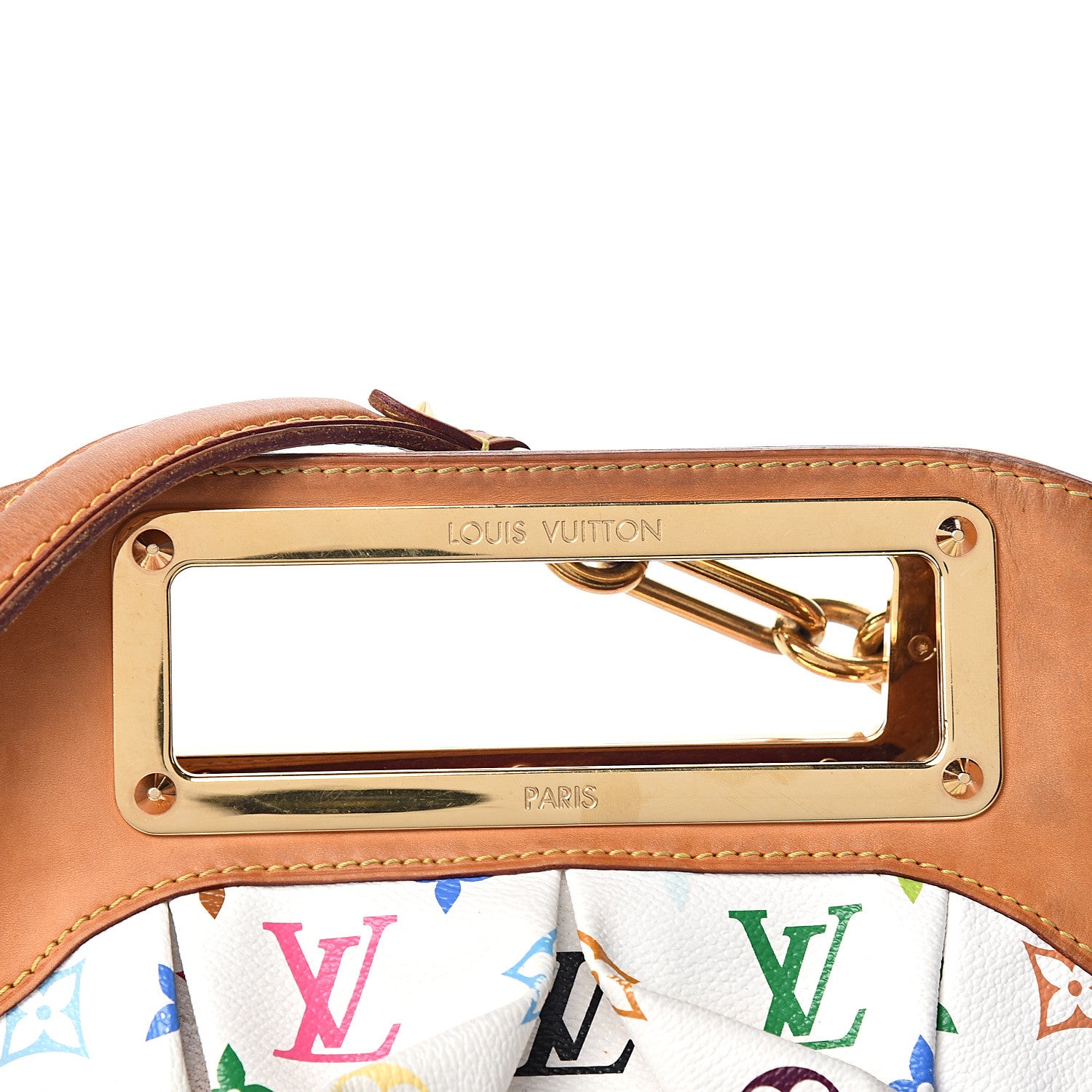 Louis Vuitton Monogram Multicolor Judy PM White 8 of 8
