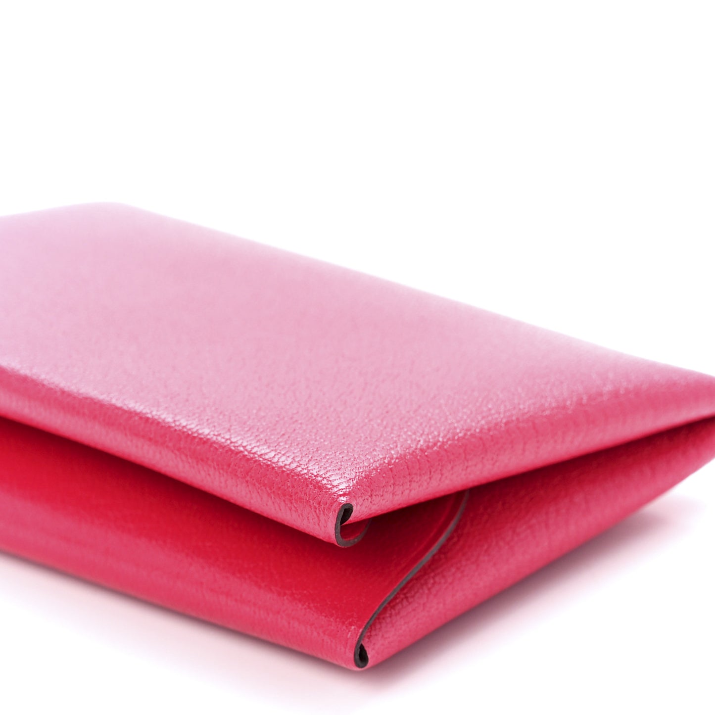 Chevre Chamkila Calvi Duo Card Case Rose Extreme