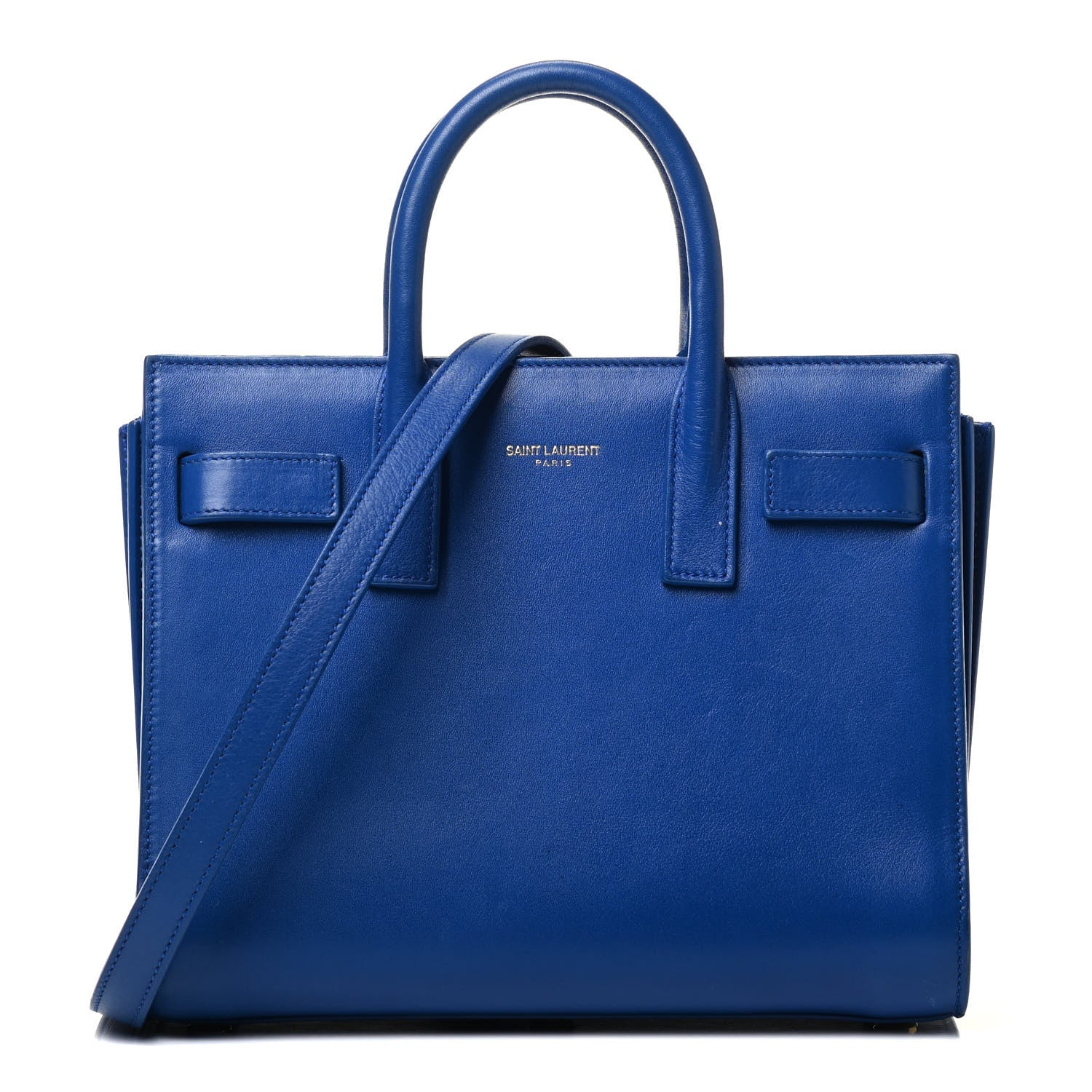 Saint Laurent Calfskin Nano Sac De Jour Royal Blue 1 of 4